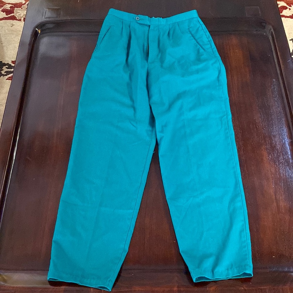 Vintage teal pants